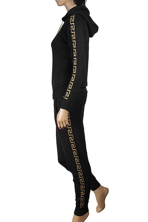 versace womens tracksuit|versace two piece set.